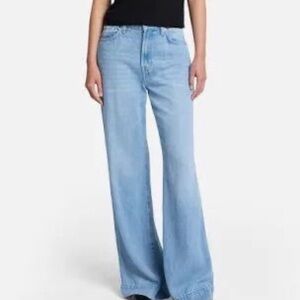 7 For All Mankind Light Blue Wide-Leg Jeans Modern Dojo